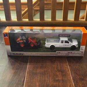 Kubota Kids Toy Set - Orange and White